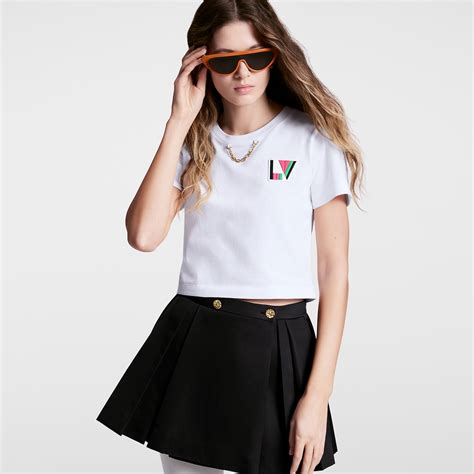 LV Patch Crop Top 